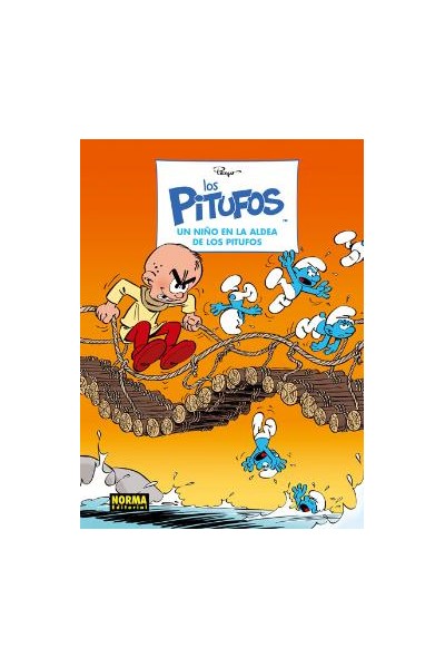Los Pitufos 26. Un Niño En La Aldea De Los Ptufos