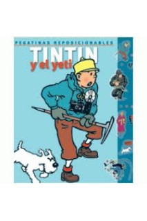 TINTIN Y EL YETI PEGATINAS REPOSICIONABLES