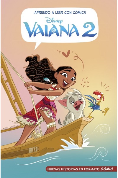 Aprende A Leer Con Cómics Disney · Vaiana 02