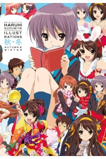 Haruhi Suzumiya Illustrations Autumn & Winter (Ingles)