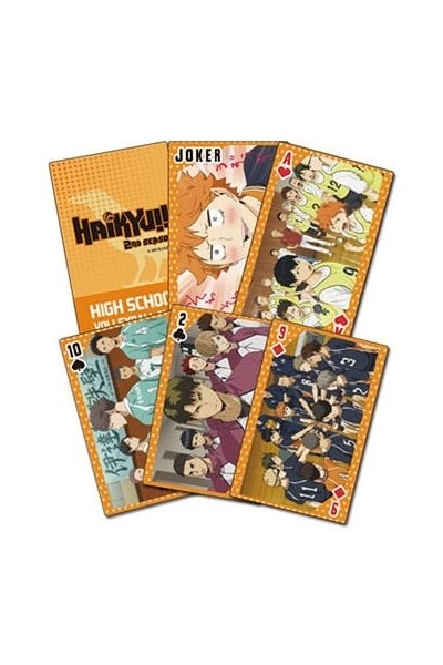 Haikyu!! 2Nd Season Baraja De Cartas