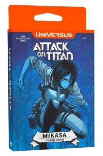 Attack On Titan Ccg Battle For Humanity Mikasa Clash Deck