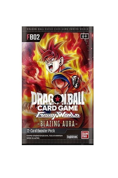 Dragon Ball Super Tcg Fusion World Blazing Aura (Inglés)