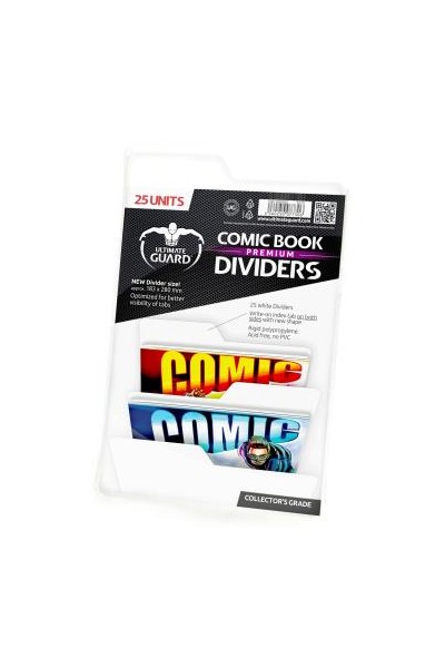 COMIC BOOK PREMIUM DIVIDERS BLANCO