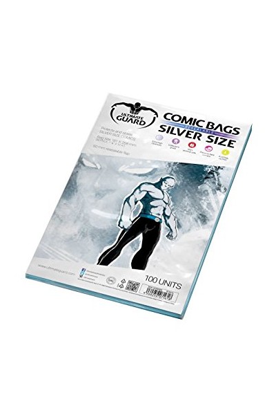 Ultimate Guard Comic Bags - Silver Size (100)