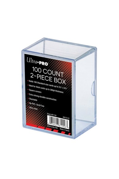 Ultra Pro 100 Count 2-Piece Box