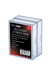 Ultra Pro 25 Count 2-Piece Box