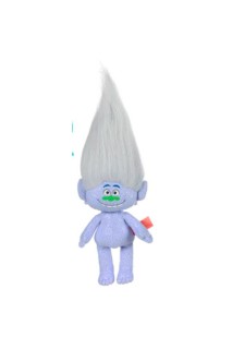 Trolls Peluche Guy-Diamond (Lavanda, Pelo Gris)