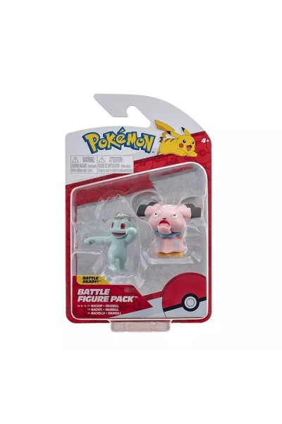 Pokémon - Pack De Combate: Machop + Snubbull