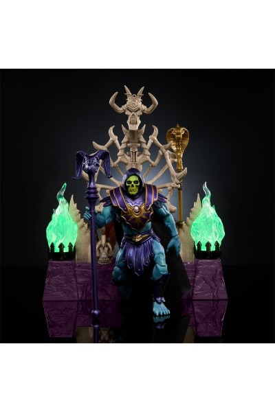 Masters Of The Universe New Eternia Masterverse Skeletor & Throne