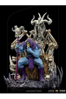 Masters Of The Universe Art Scale Skeletor Trono