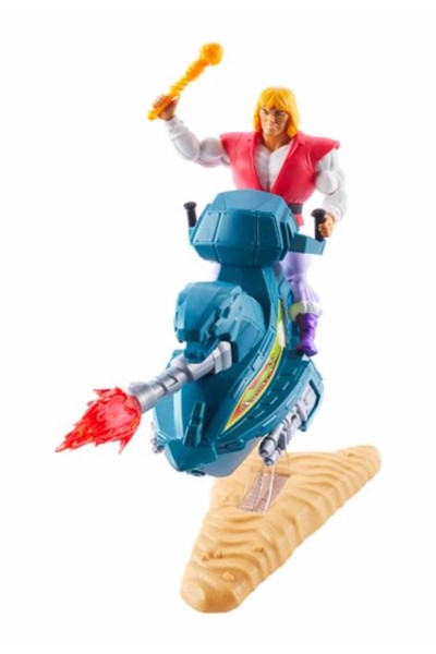 Masters Of The Universe Origins Prince Adam + Sky Sled