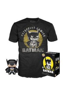 Dc Pop! Pack Figura Batman + Camiseta (M)