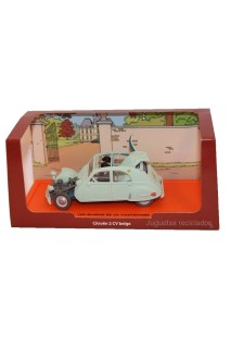 Coche Tintin Citroen 2Cv Belge