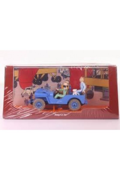 COCHE TINTIN JEEP CJ 2A