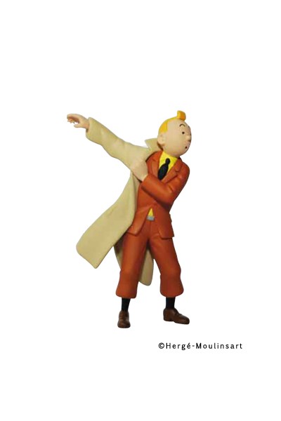 Tintin Pvc Poniendose Gabardina 5.5Cm