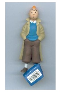 Tintin Gabardina Bolsillos Pvc 9Cm