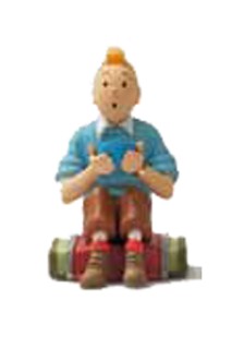 Tintin Bol Sentado Pvc 9Cm