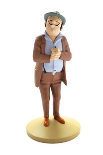 Tintin Resina Oliveira Da Figueira - Escala 12 Cm