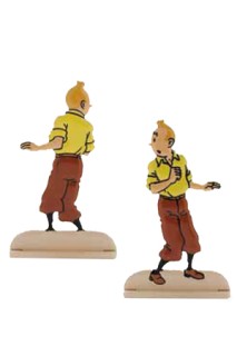 Tintin Silueta Metalica "Secreto"