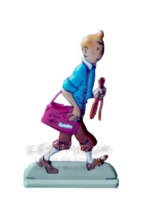 Tintin Silueta Metalica "Vuelo 714"