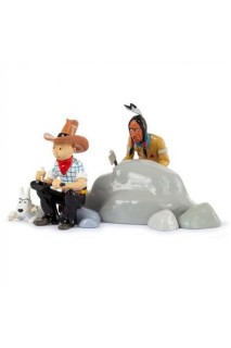 Plomo - Tintin En America - Nativo Americano