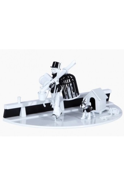 Plomo - Tintin Bric A Brac- Version Blanco Y Negro