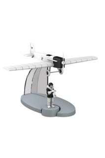 Tintin Avion Biplano Soviets