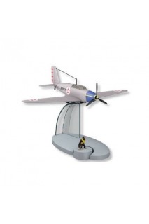Tintin Avion De Chasse American De Destination New York