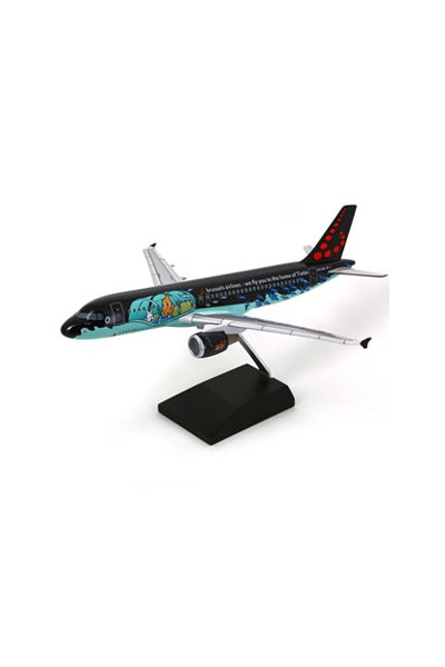 Tintin Resina Maqueta Avion Airbus A320