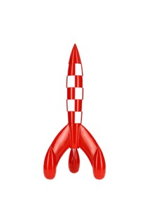 Cohete Tintin Resina 90 Cm