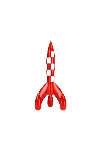 COHETE TINTIN RESINA 90 CM