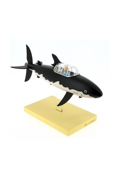 TINTIN RESINA TIBURON SUBMARINO