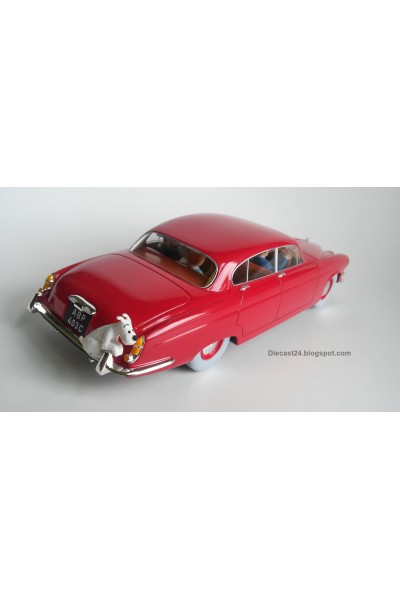 TINTIN COCHE LA JAGUAR DES RAVISSEURS