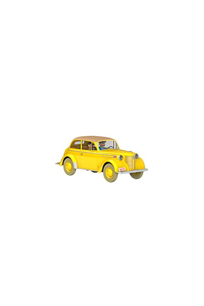 TINTIN COCHE OPEL OLYMPIA CABRIO
