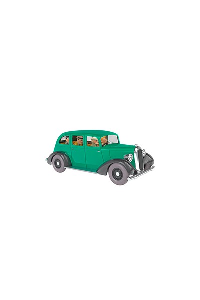 TINTIN COCHE LA VOITURE DES GANGSTERS