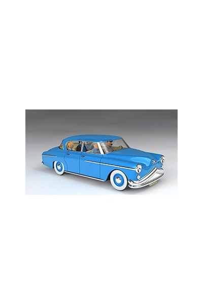 TINTIN COCHE LA VOITURE DES INTERPRETES