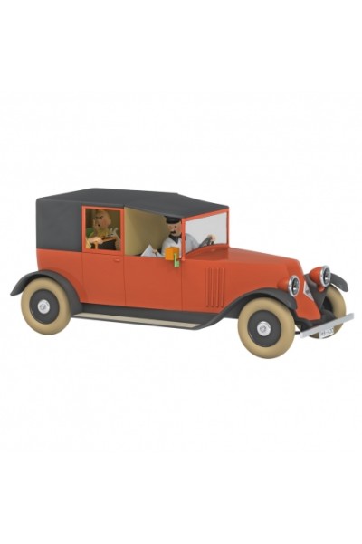 TINTIN COCHE LE TAXI ROUGE