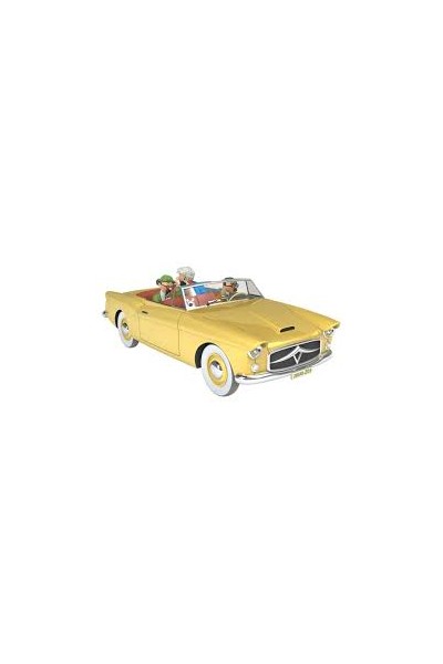 TINTIN COCHE LE CABRIOLET BORDURE