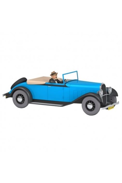 TINTIN COCHE LA DÉCAPOTABLE DE GIBBONS