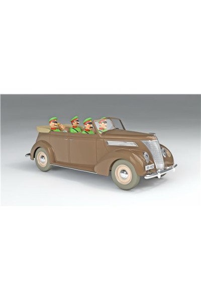 Tintin Coche La Décapotable De L'Embuscade