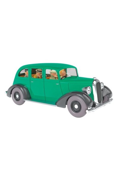 TINTIN COCHE LA VOITURE DES GANGSTERS