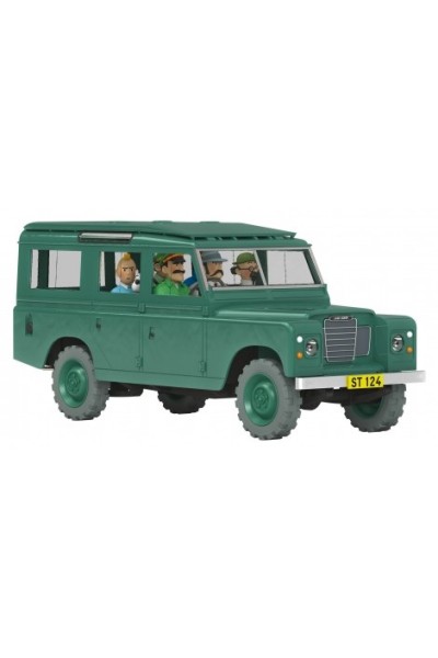 TINTIN COCHE LE TOUT-TERRAIN POUR TRENXCOATL