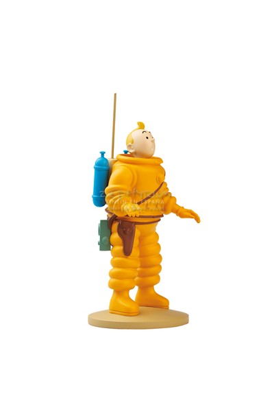 TINTIN RESINA LUNA - ESCALA 12cm