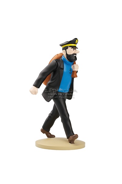 Tintin Resina Haddock Saco - Escala 12 Cm