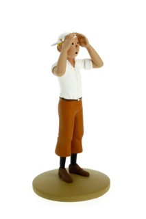 Tintin Resina Desierto - Escala 12 Cm