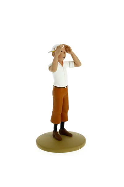 Tintin Resina Desierto - Escala 12 Cm