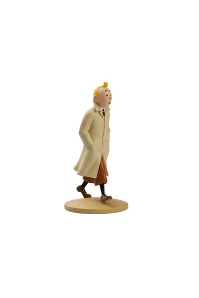 Tintin Resina Gabardina - Escala 12Cm