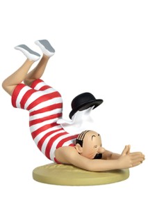 TINTIN RESINA DUPONT BAÑISTA - Escala 12 cm