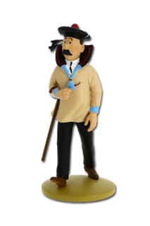 Tintin Resina Dupont Marinero - Escala 12Cm